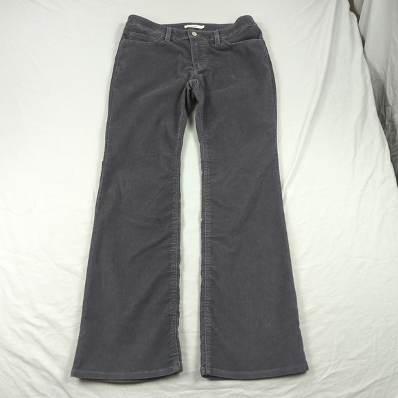 Levi's Denim - Levis Jeans Womens 31 Black Superlow Boot Cut Corduroy Classic Western Cowgirl